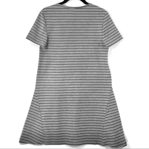 Zara Trafaluc Striped Shift Dress SZ M - Picture 6 of 7